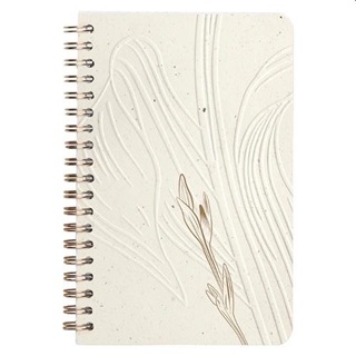 P0130-0469 - Jegyzetfzet Clairefontaine Tulip Paper, Spirlos, 11x17cm, 50 Lapos, Pontozott