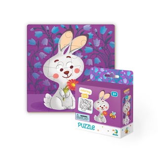 Dodo Puzzle + Szinez Nyuszika 16 Db 3+