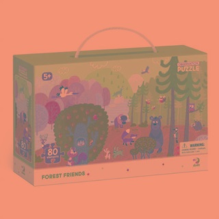 Dodo Puzzle Erdei Bartok 80 Db 5+