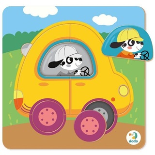 Dodo Mintk Puzzle 5 Db Aut 18m+