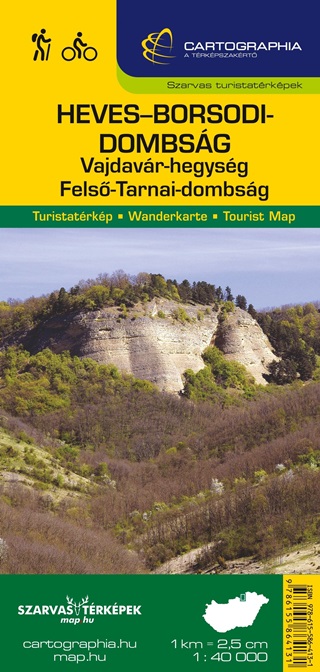 - - Heves-Borsodi-Dombsg - Turistatrkp  1:40000