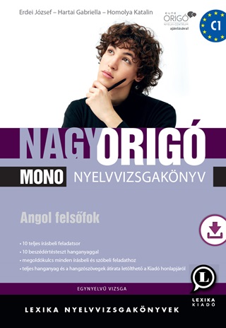 Hartai Gabriel Lx-0044-1   Erdei Jzsef - Nagy Orig Mono Nyelvvizsgaknyv - Angol Felsfok