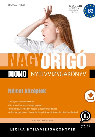 Lx-0045-1 - Nagy Orig Mono Nyelvvizsgaknyv - Nmet Kzpfok (Mono)