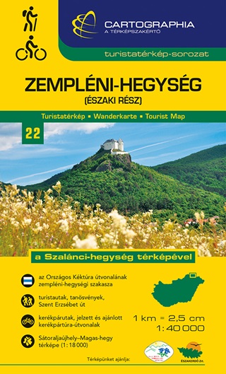 - - Zemplni-Hegysg (szaki Rsz)  Turistatrkp - 