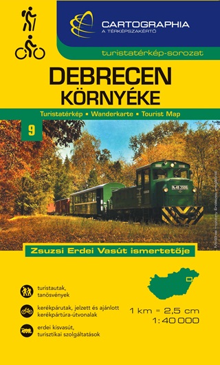  - Debrecen Krnyke Turistatrkp 1 : 40 000