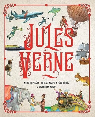 Jules Verne - Nemo Kapitny - 80 Nap Alatt A Fld Krl - A Rejtelmes Sziget