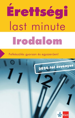rettsgi Last Minute - Irodalom (2024-Tl rvnyes)