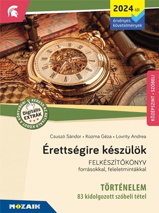 rettsgire Kszlk - Trtnelem - 83 Kidolg. Szbeli Ttel 2024!